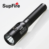 新款SupFire强光手电筒充电LED远射进口LED探洞防爆神火D6包邮