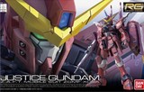 万代正品模型 RG 1 144 ZGMF X09A Justice Gundam 正义高达 敢达