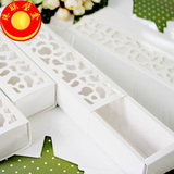 珠联璧盒 马卡龙盒白色镂空 巧克力包装盒  饼干点心盒 透明 批发