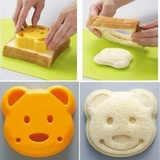 小熊三明治 饭团模具土司 蛋糕面包寿司制作器具 卡通DIY必备工具