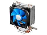 九州风神冰凌MINI 旗舰版 AMD/775/1155静音风扇 铜热管CPU散热器
