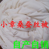 定做桐乡正品手工100%特级桑蚕丝被冬被春秋被特价包邮2-4斤全棉