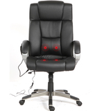 惠万家电脑椅简约人体工学可升降多功能电动按摩老板办公椅子新品