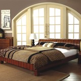 树和家居 水曲柳床实木双人床卧室家具水曲柳实木床实木床2511