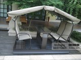 铸铝户外2人/4人摇椅家具 铸铝专业户外花园别墅酒店会所室外露台