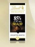 预订 德国产Lindt 瑞士莲 85%纯可可脂黑巧克力 100g