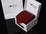 G2000领带 专柜正品红色商务上班面试职业韩版窄结婚新郎伴郎领带