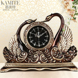 仿古欧式树脂座钟表装饰创意摆件客厅奢华大气座钟包邮