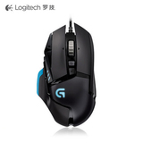 罗技 G502 有线专业游戏鼠标 电脑LOL CF竞技 多键编程（96227）