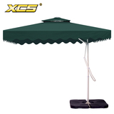 XCS 户外遮阳伞 方形侧立伞沙滩伞庭院大伞广告伞摆摊雨伞太阳伞