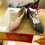 南京小米专柜正品代购星期六女鞋2016年春款新款女单鞋SS61115902