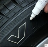 易彩 轮胎笔 炫白色 描胎笔 汽车轮胎标志笔 涂鸦个性改装笔 包邮
