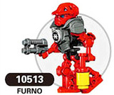 英雄工厂玩具积木人仔机器人拼装男孩益智玩具10513