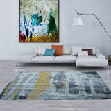 土耳其进口欧式地毯 现代简约客厅地毯沙发茶几地毯 茉莉特价包邮