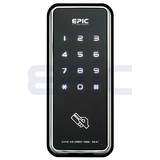 韩国原装进口EPIC指纹锁密码锁家用防盗门锁智能刷卡锁电子锁门锁
