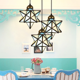 蒂凡尼欧式吊灯现代简约地中海创意三头吧台客厅楼梯餐厅灯灯饰