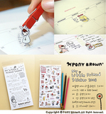韩国小红帽可爱儿童卡通贴纸DIY手工相册贴女孩日记手机装饰贴画