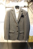 班尼路urban正品男装时尚商务休闲系列纯色羊绒西装外套85536507