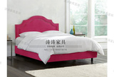 涛涛家具直销新款特价美式欧式布艺床1.5/1.8米大床公主床软包床