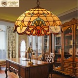 欧式蒂凡尼巴洛克灯具复古走廊过道餐厅书房客厅卧室创意温馨吊灯