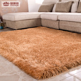 冠明菲加厚9厘米弹力丝地毯现代客厅茶几地毯卧室地毯满铺定制