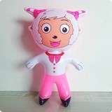义乌充气动物玩具批发地摊厂家直销热卖儿童卡通PVC大站羊喜羊羊