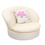 简悦创意沙发椅 卧室懒人沙发 小户型单人沙发皮质休闲小沙发S109