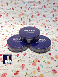 日本代购Nivea妮维雅 牛奶保湿润肤霜/万能面霜 经典蓝罐铁盒169g