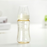 爱得利婴儿宝宝液体硅胶宽口径PES奶瓶防摔塑料奶瓶不含双酚A
