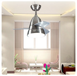 银色儿童小型风扇灯装饰灯扇 26寸吊扇灯简洁现代时尚 卧室灯124