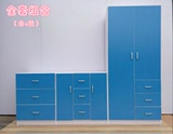 简易宜家衣柜实木木质板式组合整体衣柜儿童衣柜木衣柜推拉储物柜
