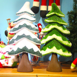 圣诞树50cm圣诞树摆件 圣诞节桌面台面装饰品 圣诞树豪华套餐