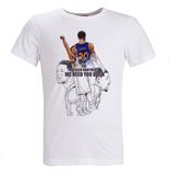 NBA勇士队库里短袖T恤男生插画圆领纯棉宽松短袖T恤