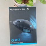 罗技G303游戏有线呼吸灯RGB背光鼠标G302升级竞技鼠标正品包邮