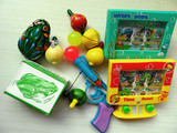 戏棒发条青蛙儿童节玩具70 80后怀旧大礼包 经典儿时玩具大礼盒游