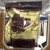 加拿大直邮Kirkland可兰欧式杏仁夹心巧克力豆进口零食坚果1500g