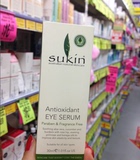 澳洲直邮Sukin 苏芊纯天然抗氧化眼部精华眼霜30ml 去皱除黑眼圈
