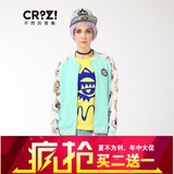 CRZ潮牌逆行2016新品代购开衫棒球服纯棉女装外套夹克CDI2WW0214