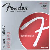 芬达 Fender 3250L/3250R 盒装电吉他弦 电吉他琴弦 010-046一套
