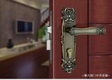 雅丽斯新品欧式门锁三件套室内门锁实木房门锁套装卧室防盗门批发