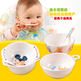 儿童餐具宝宝家用米饭碗可爱卡通创意汤面碗婴儿密胺塑料防摔小碗