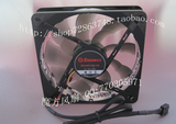 ENERMAX安耐美静蝠12cm ED122512H-PD 超静音PWM控温风扇12V0.45A
