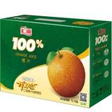 【苏宁易购】汇源 100%橙果汁1L*6盒 便携装
