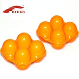 红火枫户外 野餐鸡蛋蓝 装蛋盒 防碎便携鸡蛋盒子 4格塑料装蛋夹