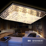 特价遥控800*600变光LED吸顶灯长方形客厅灯现代简约卧室玻璃灯具