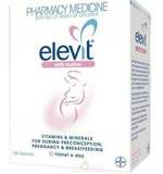 新西兰正品进口爱乐维Elevit孕妇复合维生素100片孕期/哺乳期可用