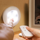 遥控充电触摸拍拍LED小夜灯卧室床头橱柜底衣柜喂奶电池射灯无线