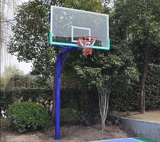 户外落地式篮球架标准家用篮球架成人固定式篮球架室外地埋篮球架