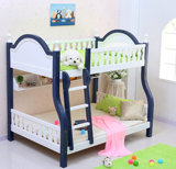 美式风格实木床母子床上下床双层床儿童床定制家具上下铺特价包邮