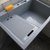 洗衣柜洗衣池阳台落地卫浴柜浴室柜一体成形塑料洗衣盆洗手台厨盆